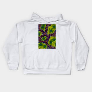 Aboriginal Art - Grasslands Kids Hoodie